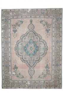 Persian Vintage Large Area Rug - Thumbnail