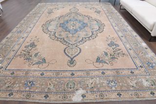 Persian Vintage Large Area Rug - Thumbnail