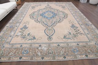 Persian Vintage Large Area Rug - Thumbnail