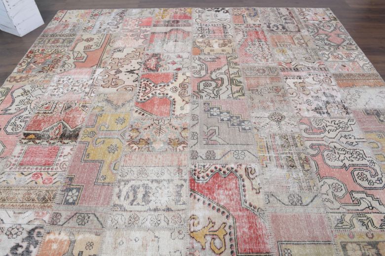 Vintage Patchwork Extra Large Area Rug