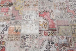 Vintage Patchwork Extra Large Area Rug - Thumbnail