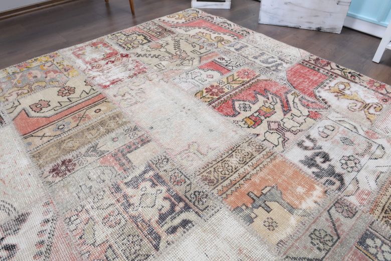 Vintage Patchwork Extra Large Area Rug