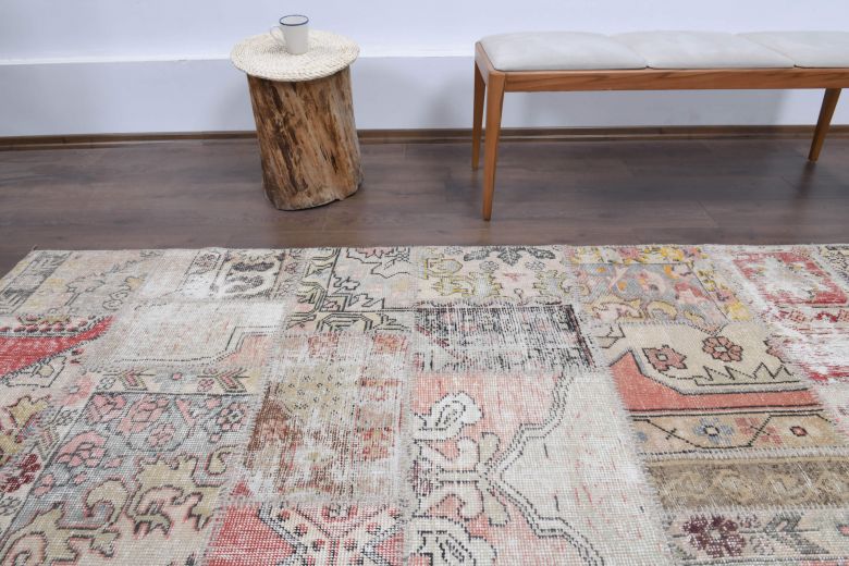 Vintage Patchwork Extra Large Area Rug