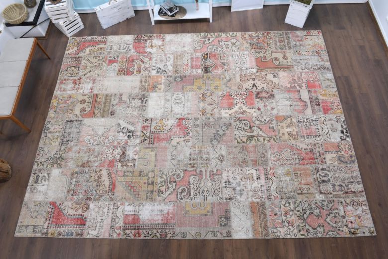 Vintage Patchwork Extra Large Area Rug