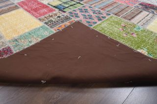 Vintage Patchwork Oversized Area Rug - Thumbnail