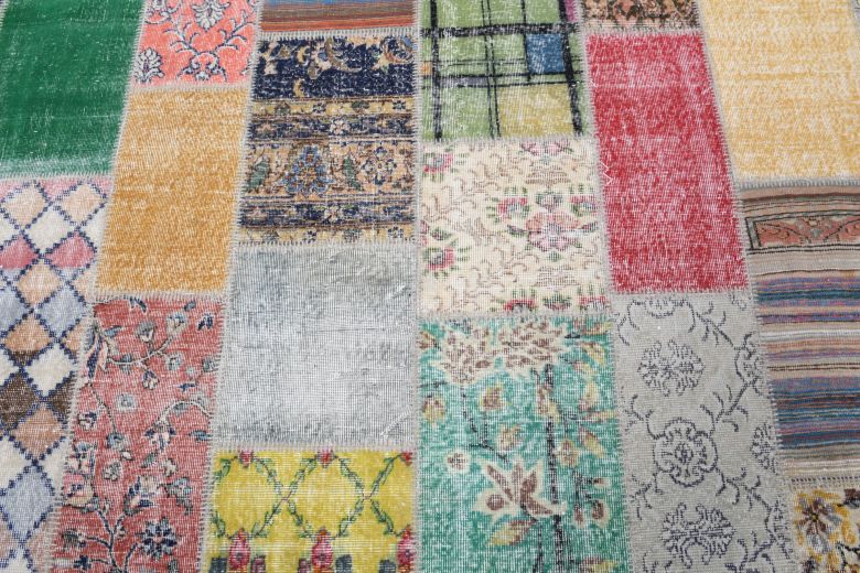 Vintage Patchwork Oversized Area Rug