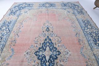 Antique Oversized Unique Area Rug - Thumbnail