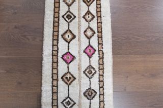 1x9 Handmade Patchwork Runner Rug - Thumbnail