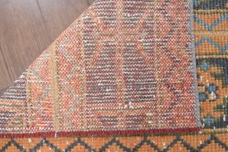 2x10 Handmade Patchwork Runner Rug - Thumbnail