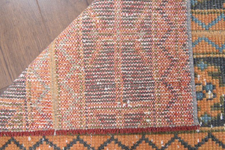 2x10 Handmade Patchwork Runner Rug