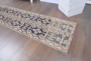 2x10 Handmade Patchwork Runner Rug - Thumbnail