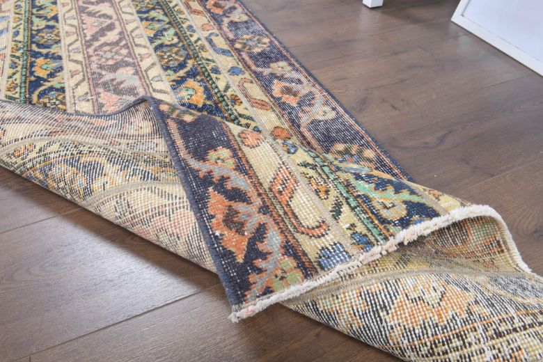 2x10 Handmade Patchwork Runner Rug