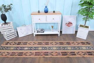 2x10 Handmade Patchwork Runner Rug - Thumbnail