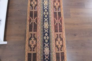 2x10 Handmade Patchwork Runner Rug - Thumbnail