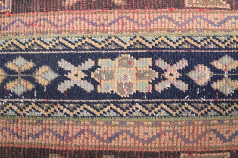 2x10 Handmade Patchwork Runner Rug