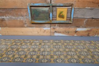 Hand-Knotted Vintage Runner Rug - Thumbnail