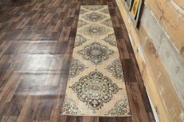 Vintage Oushak Runner Rug