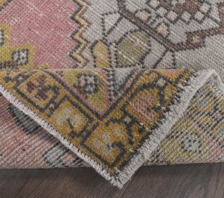 Vintage Triplets Runner Rug - Thumbnail