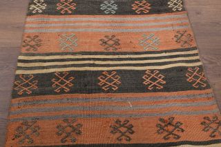 Vintage Kilim Runner Rug - Thumbnail