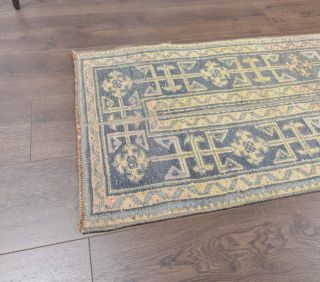 Vintage Patchwork Runner Rug - Thumbnail