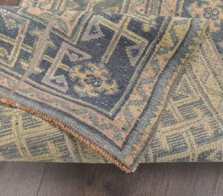 Vintage Patchwork Runner Rug - Thumbnail