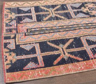 Vintage Patchwork Runner Rug - Thumbnail