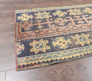 Vintage Patchwork Runner Rug - Thumbnail