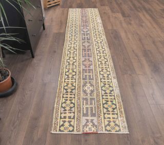 Vintage Patchwork Runner Rug - Thumbnail