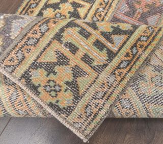 Vintage Patchwork Runner Rug - Thumbnail