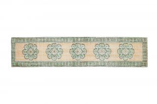 2x10 Wool Vintage Runner Rug - Thumbnail