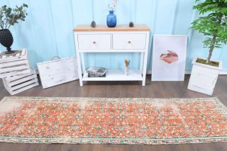 2x10 Wool Vintage Runner Rug - Thumbnail