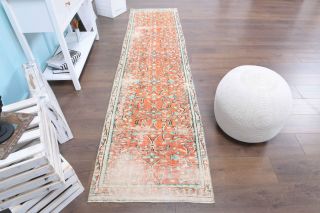 2x10 Wool Vintage Runner Rug - Thumbnail