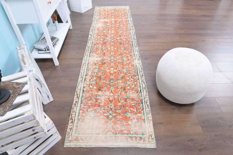 2x10 Wool Vintage Runner Rug