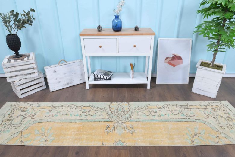 2x10 Wool Vintage Runner Rug