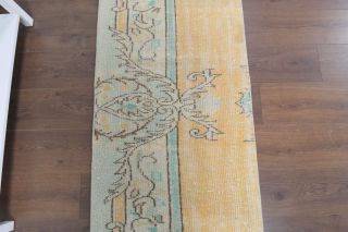 2x10 Wool Vintage Runner Rug - Thumbnail