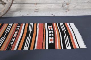 2x10 Wool Vintage Runner Rug - Thumbnail