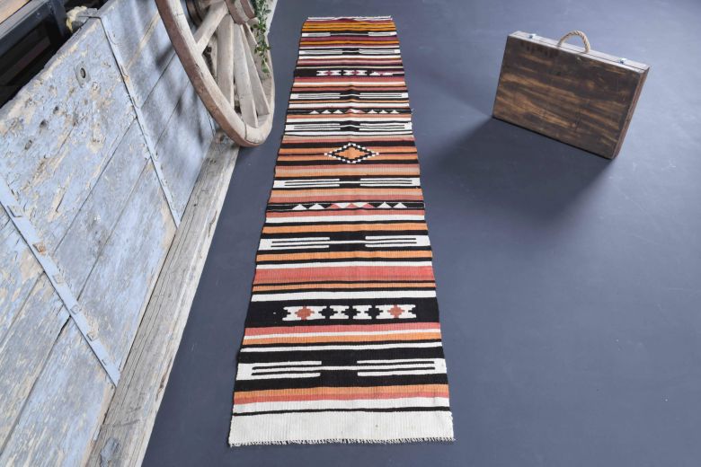 2x10 Wool Vintage Runner Rug