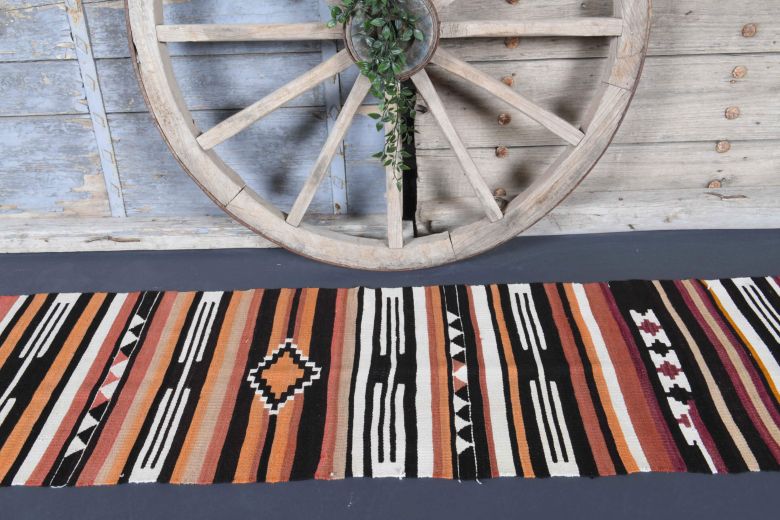 2x10 Wool Vintage Runner Rug