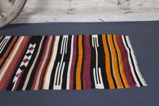 2x10 Wool Vintage Runner Rug - Thumbnail