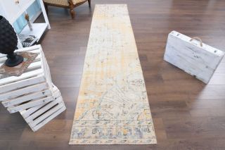 2x10 Wool Vintage Runner Rug - Thumbnail