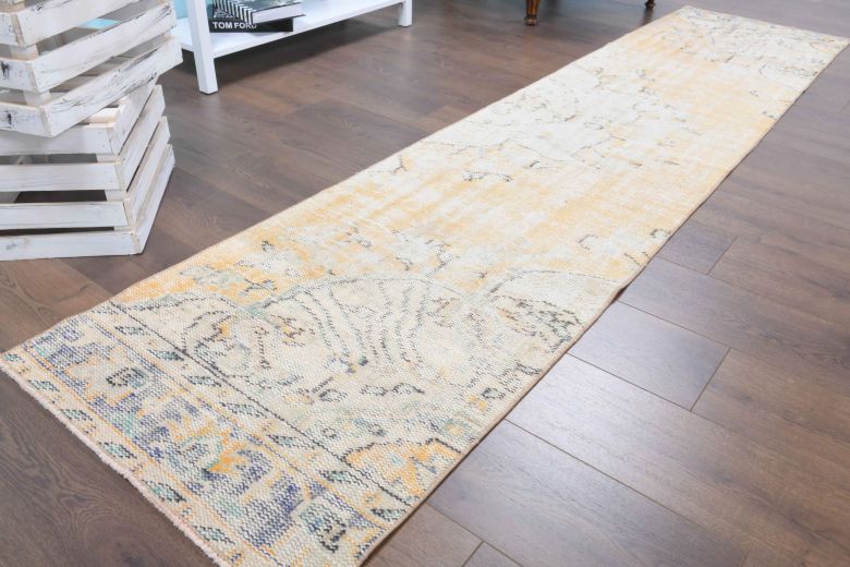 2x10 Wool Vintage Runner Rug