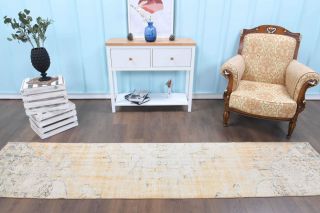 2x10 Wool Vintage Runner Rug - Thumbnail