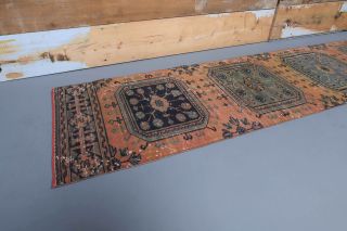 Oushak Vintage Runner Rug - Thumbnail