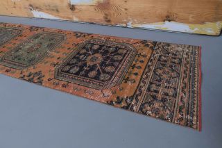 Oushak Vintage Runner Rug - Thumbnail