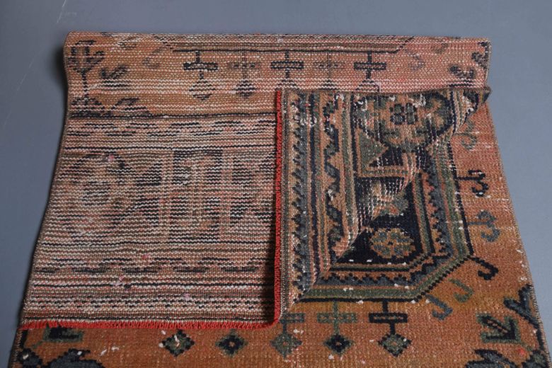 Oushak Vintage Runner Rug