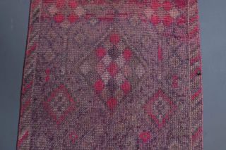 Vintage Pink Runner Rug - Thumbnail