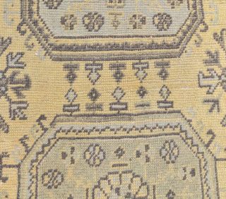 Floral Vintage Runner Rug - Thumbnail