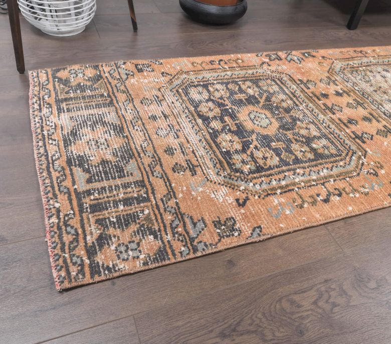 Vintage Oushak Runner Rug - 24139