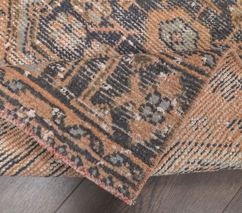 Vintage Oushak Runner Rug - 24139
