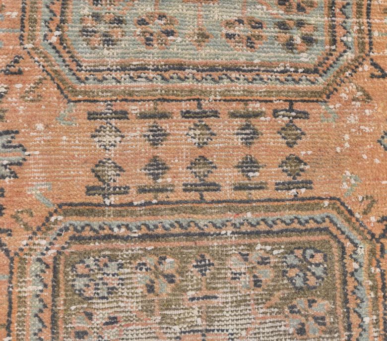 Vintage Oushak Runner Rug - 24139